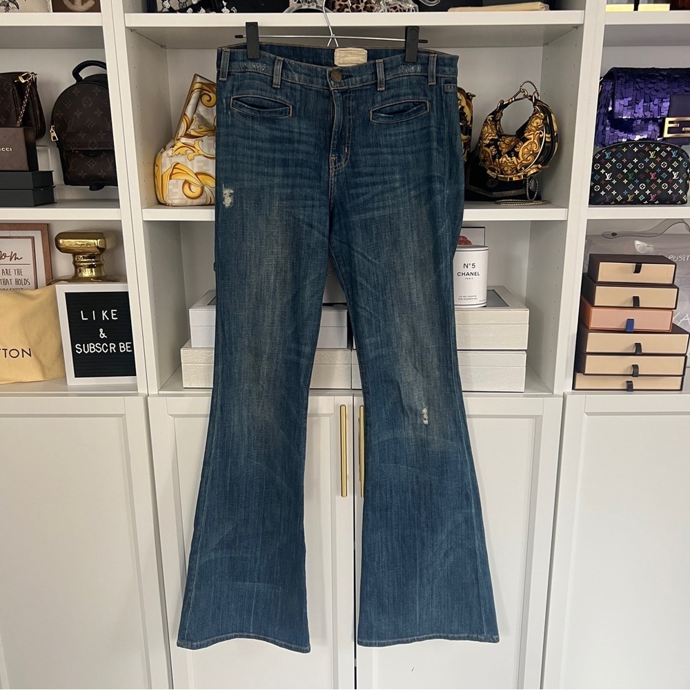 Current/Elliot Flate Blue Jeans